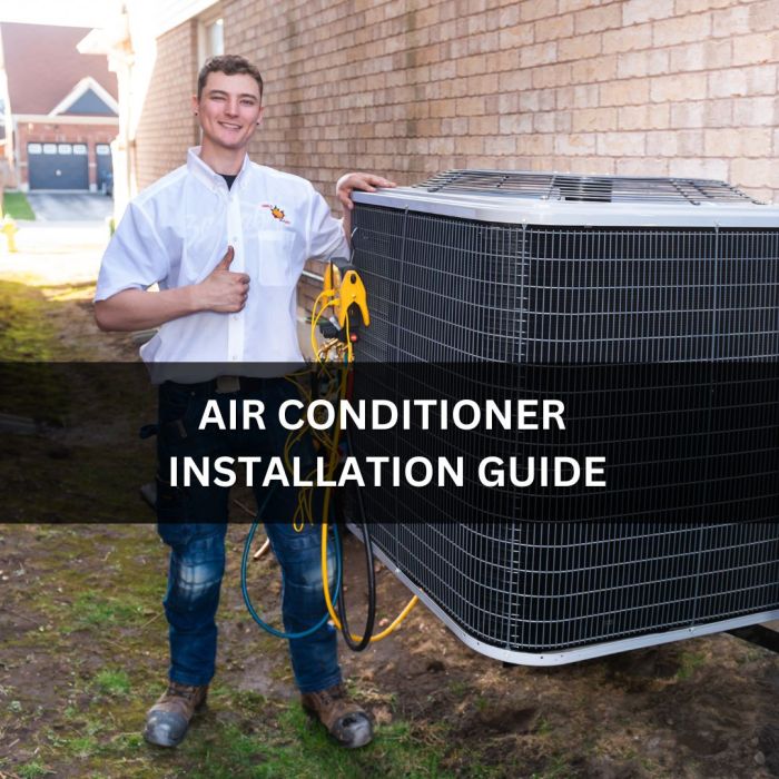 How To Install an Air Conditioner at Home - Smile HVAC