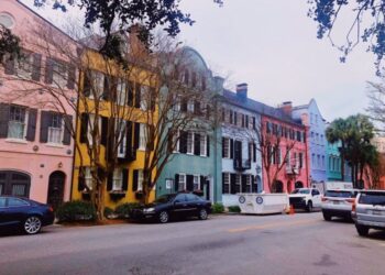 Take a walk through Charleston's historic downtown district ...