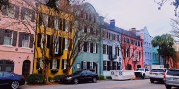 Take a walk through Charleston's historic downtown district ...